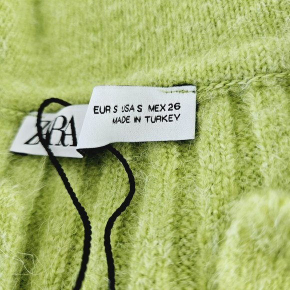 ZARA RIBBED KNIT SWEATER - Picture 6 of 9